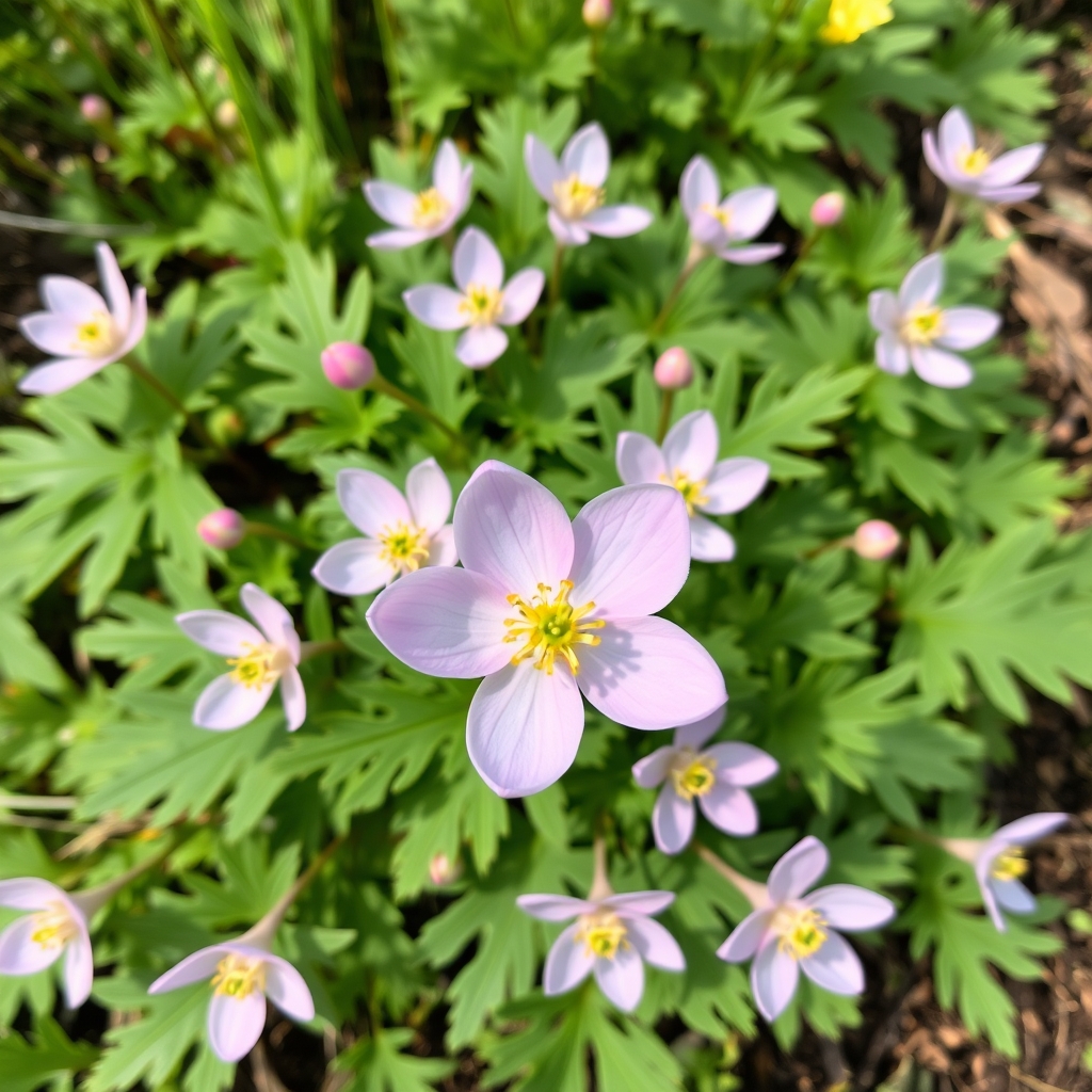 Anemone nemorosa Rosea