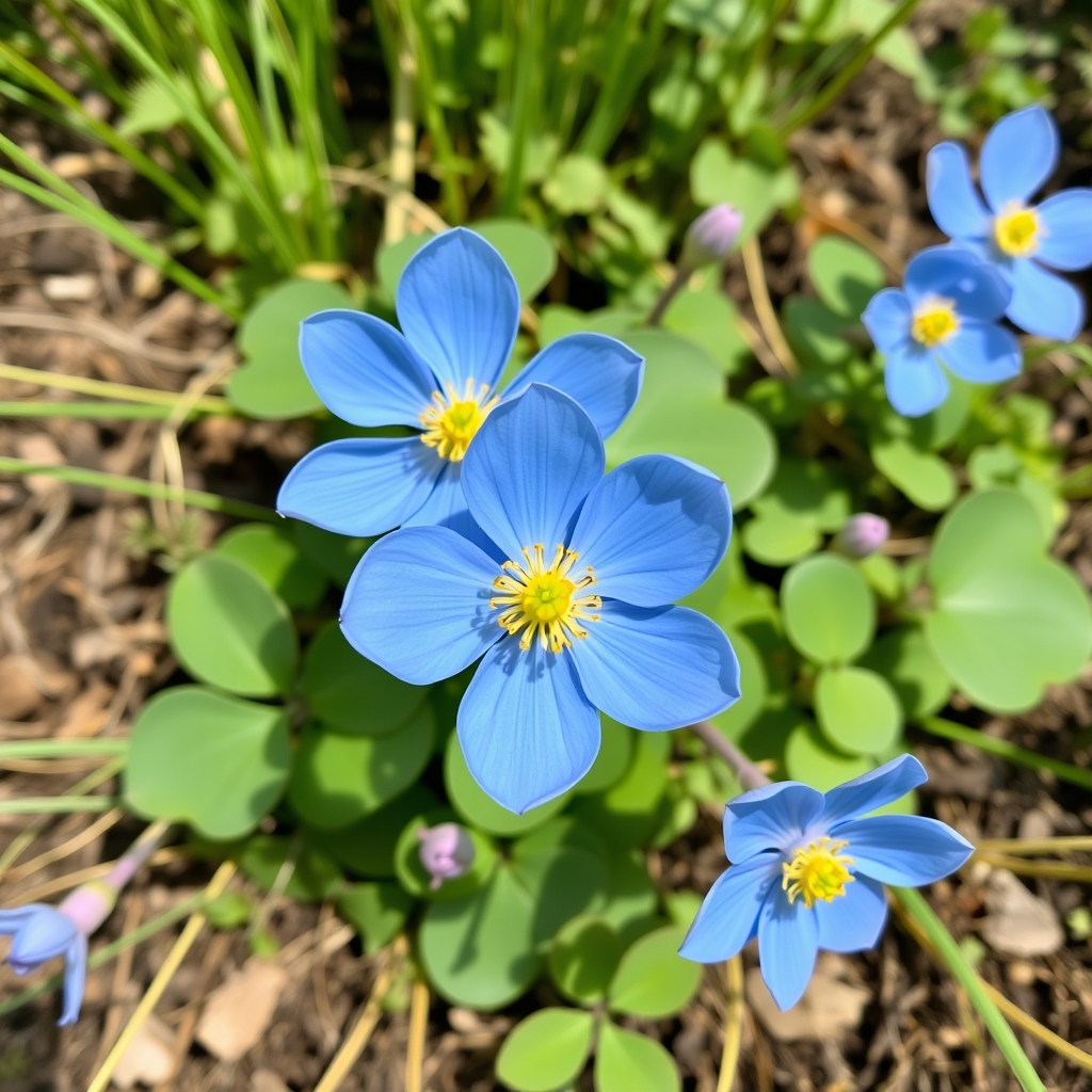 Anemone obtusiloba ‘Big Blue’