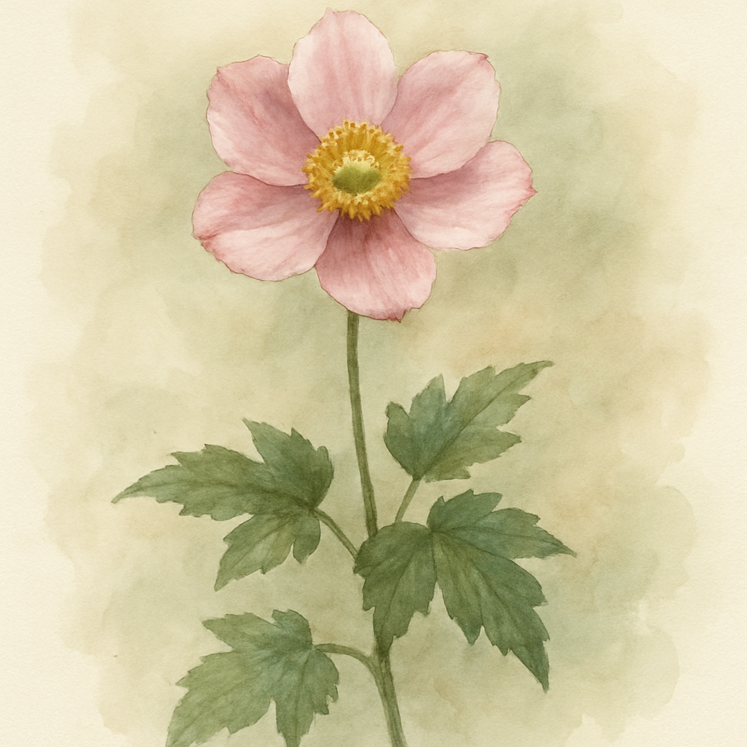 Anemone hupehensis 'September Charm'
