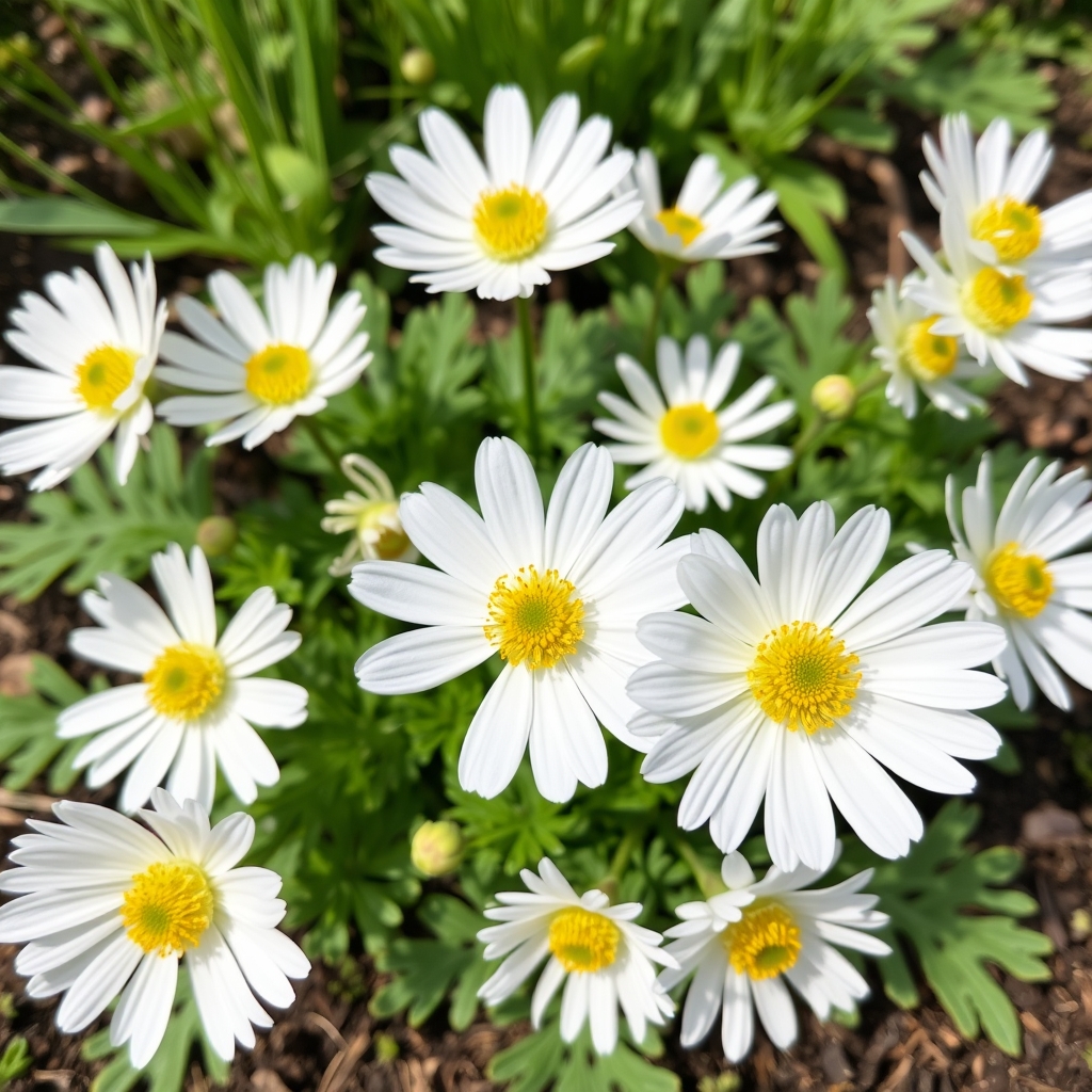 Anemone White Splendour Bulbs Uk