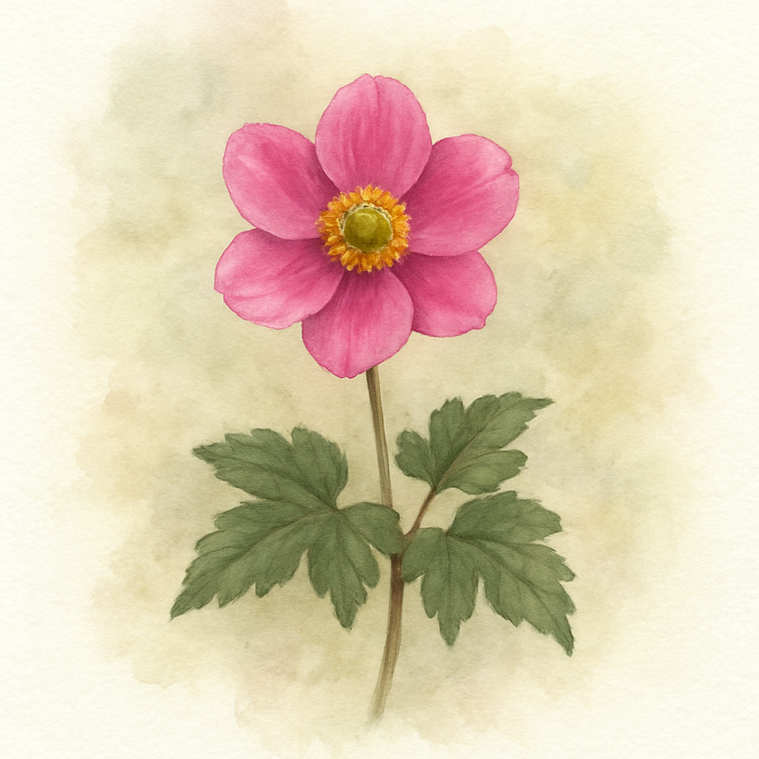 Anemone x hybrida ‘Little Breeze Candy’ (Japanese Anemone)