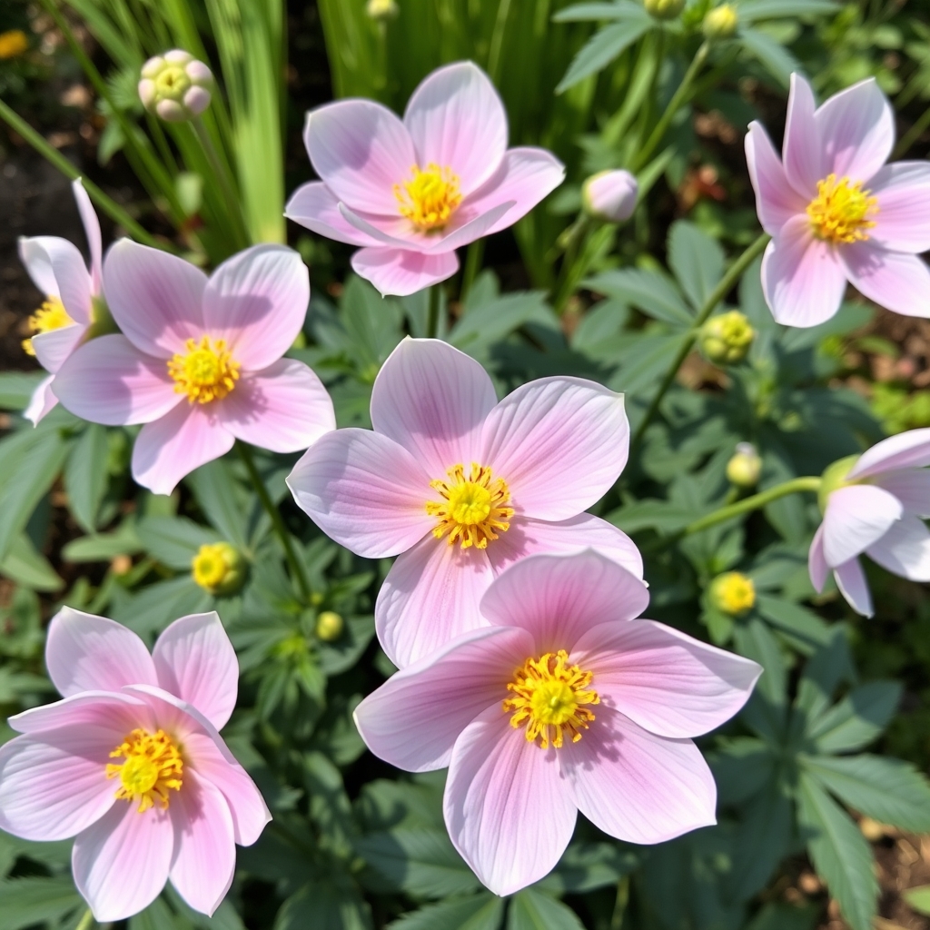 Anemone x hybrida Elegans
