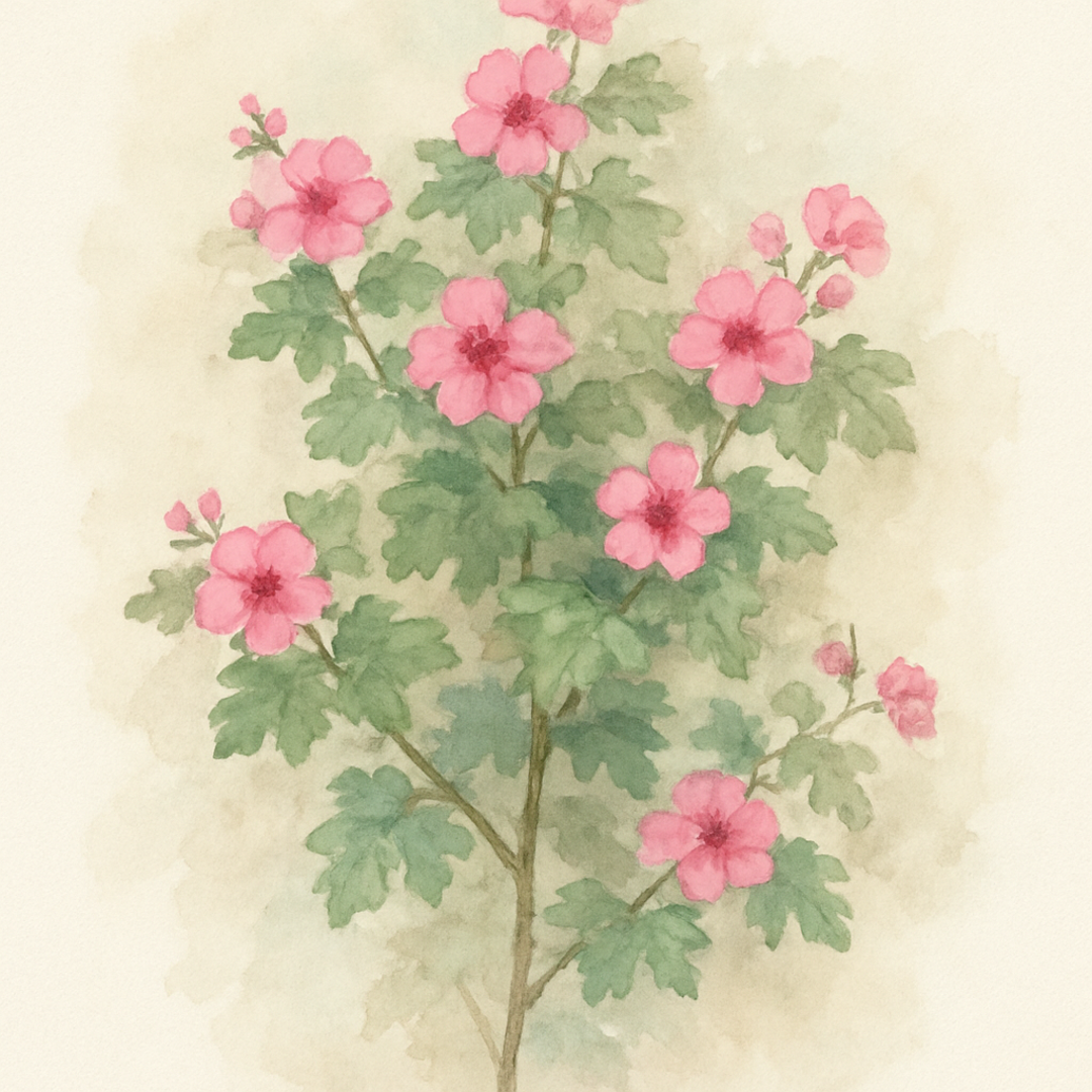 Anisodontea 'Candy Apple'