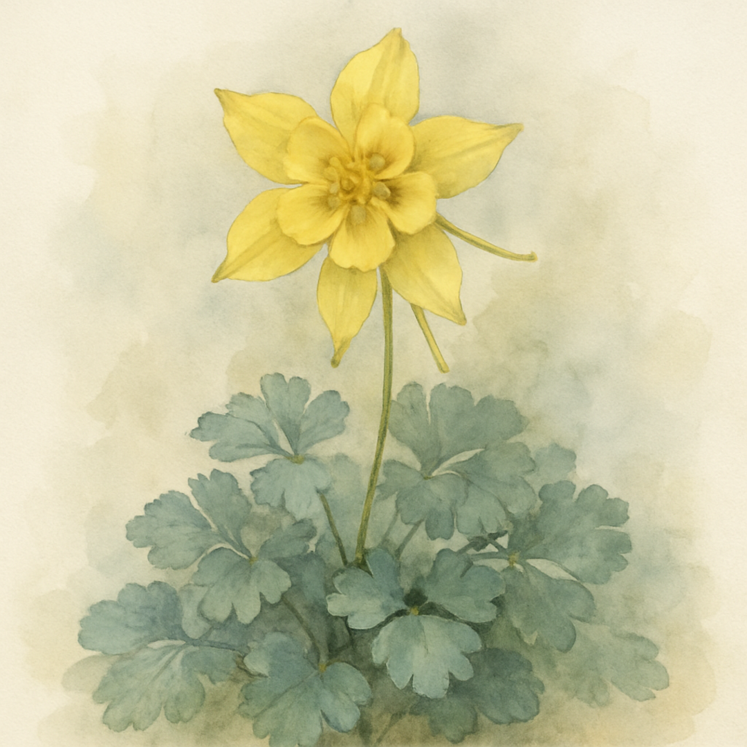 Aquilegia ‘Earlybird Yellow’