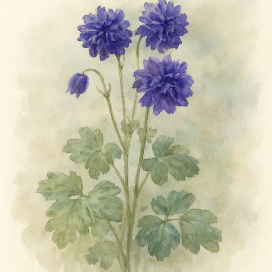 Aquilegia Blue Barlow
