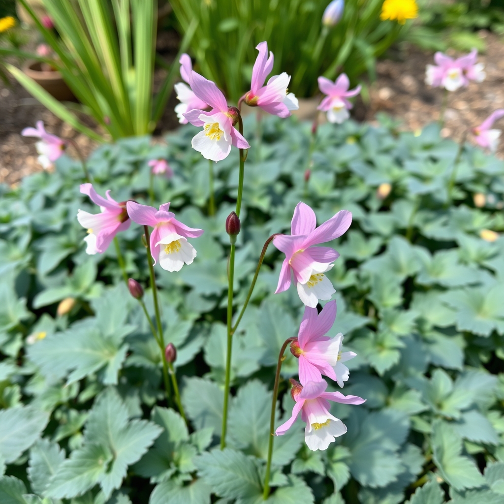 Aquilegia Columbine ' Winky Rosey Rose' Granny's Bonnet Hardy Perennial Plant