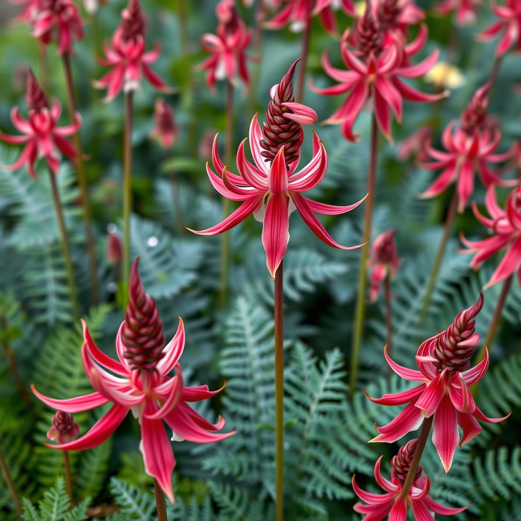 Aquilegia Crimson Star