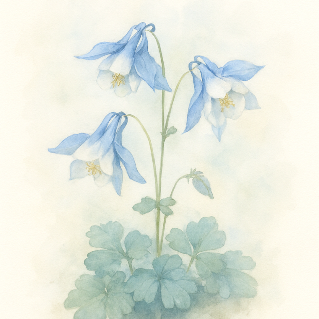Aquilegia 'Heavenly Blue'
