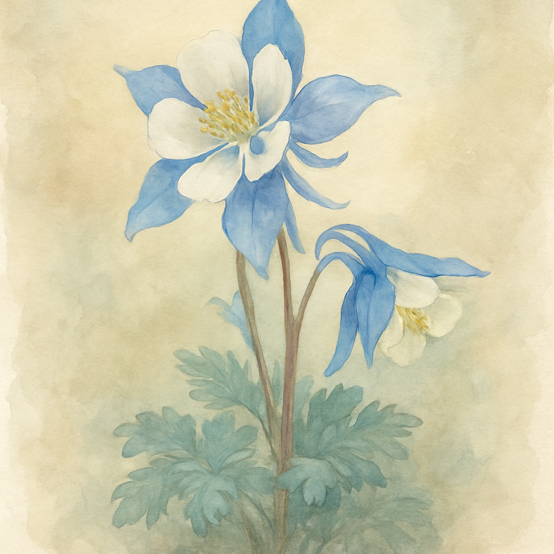 Aquilegia Songbird Bluebird