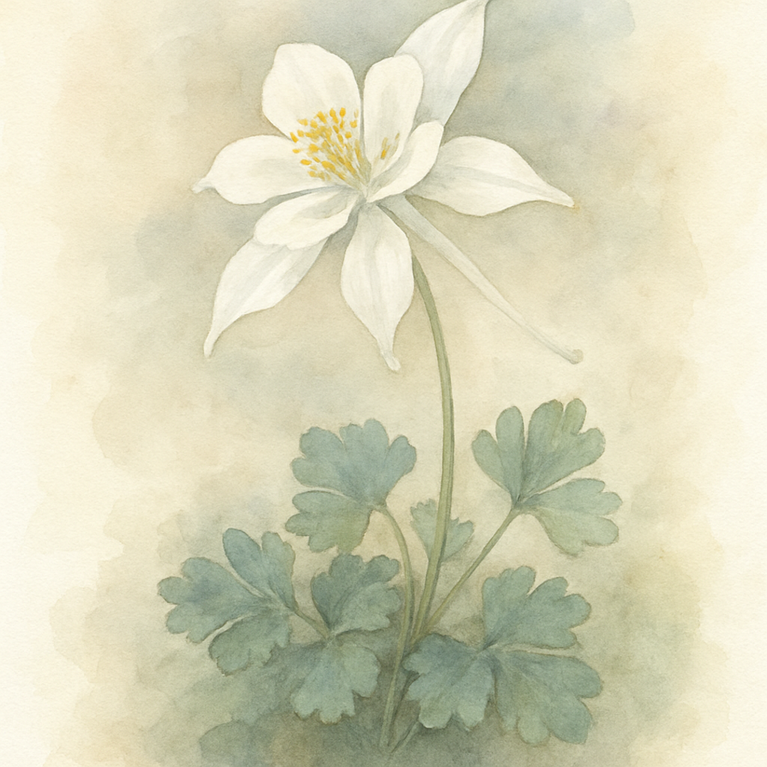 Aquilegia 'Spring Magic White'