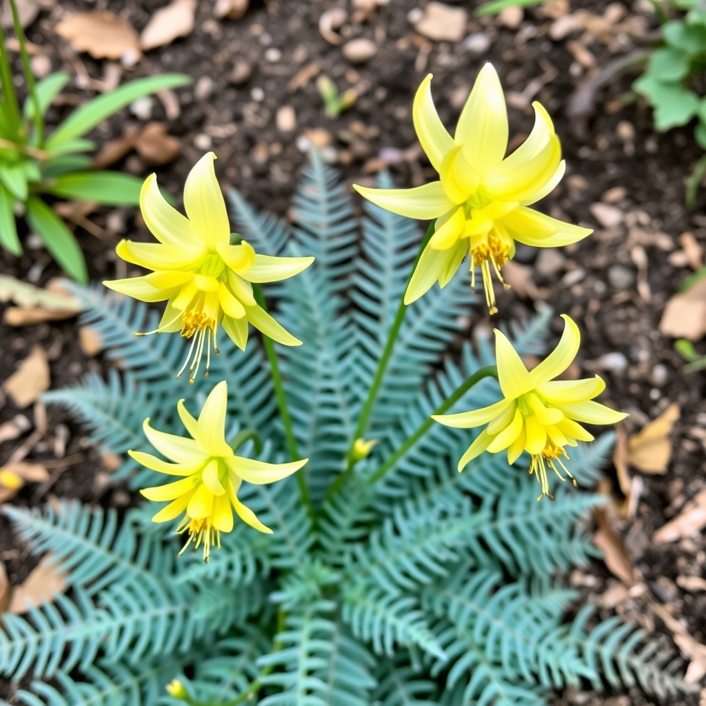 Aquilegia 'Spring Magic Yellow'