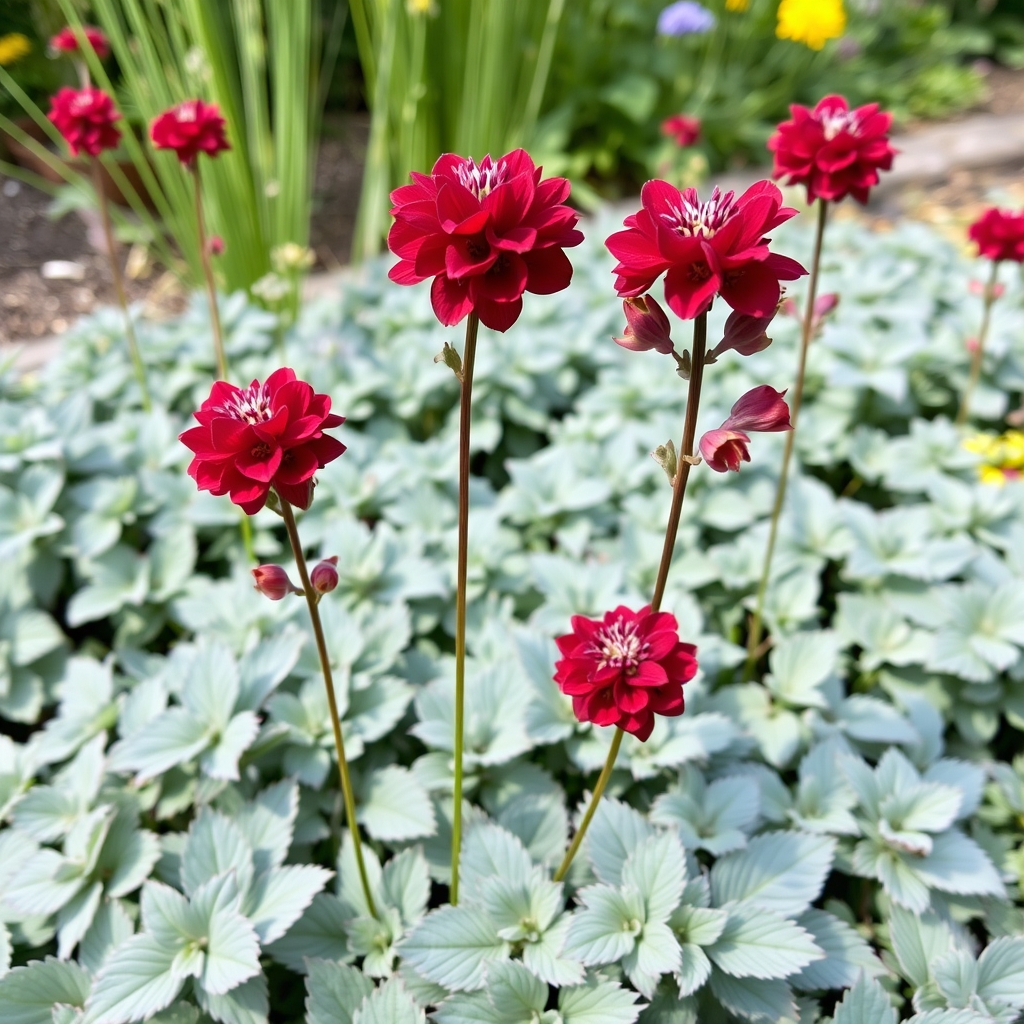 AQUILEGIA vulgaris Ruby Port