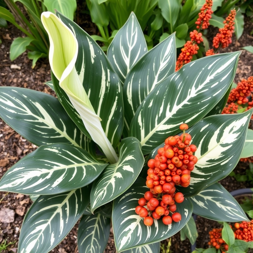 Arum italicum Marmoratum