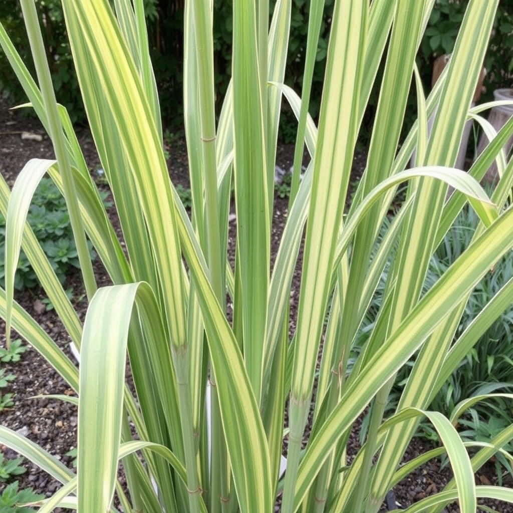 Arundo donax var. versicolor ‘Aureovariegata’