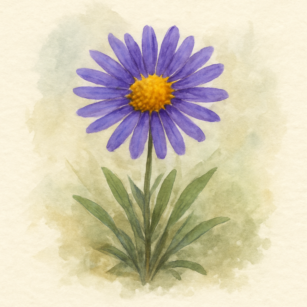 Aster alipnus Dark Beauty