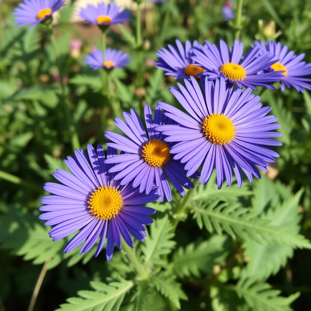 Aster amellus ‘King George’