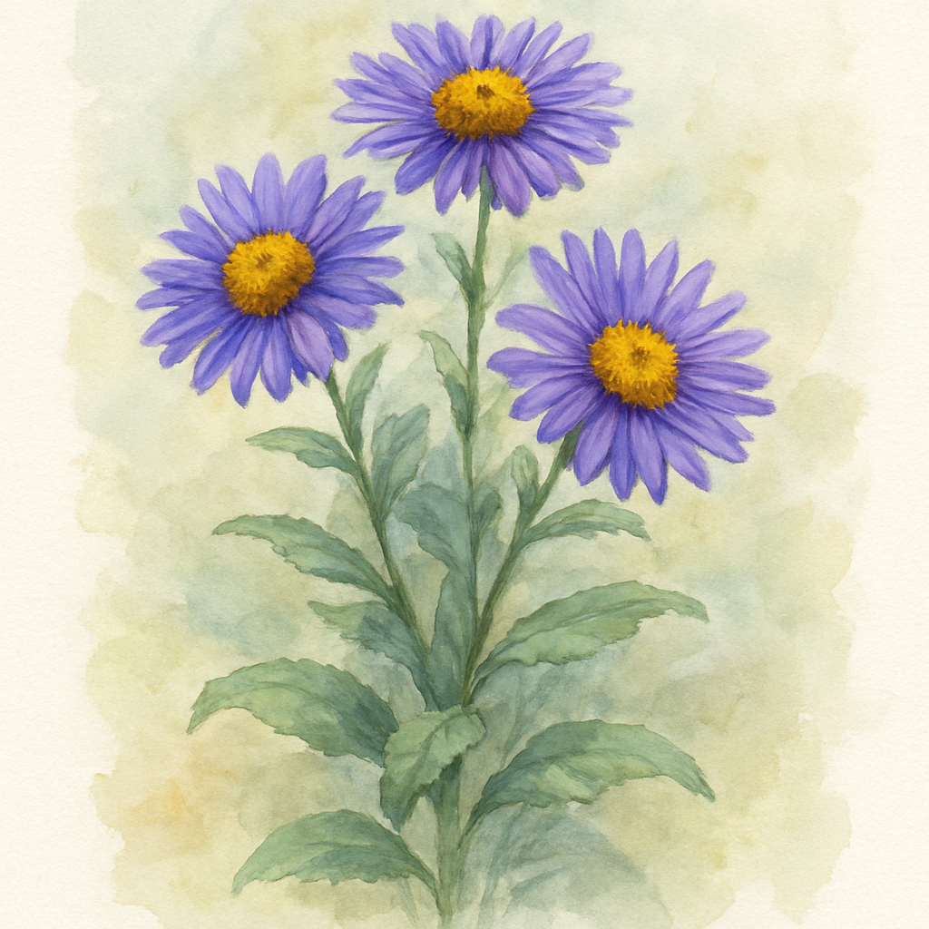 Aster amellus ‘Nocturne’