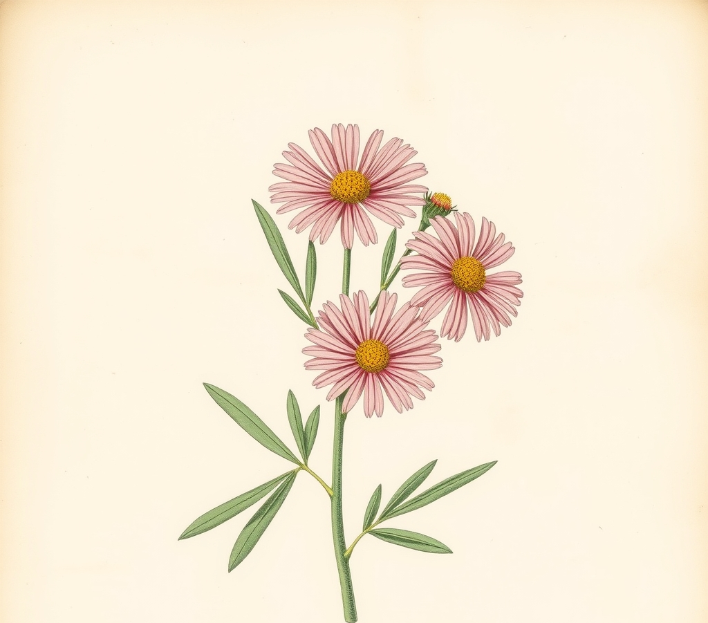 Aster amellus Dark Pink