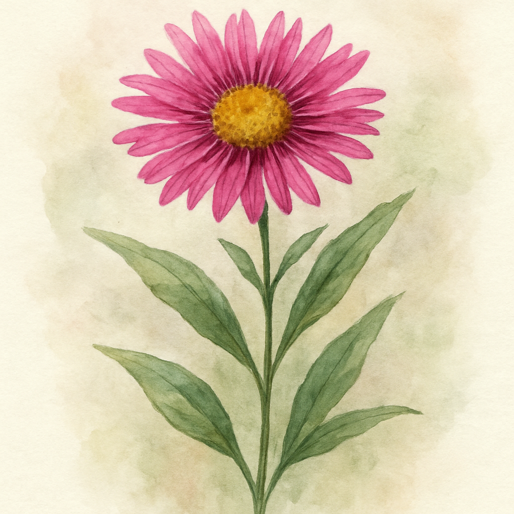Aster amellus Dark Pink