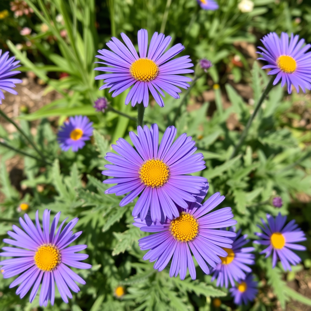 Aster amellus King George