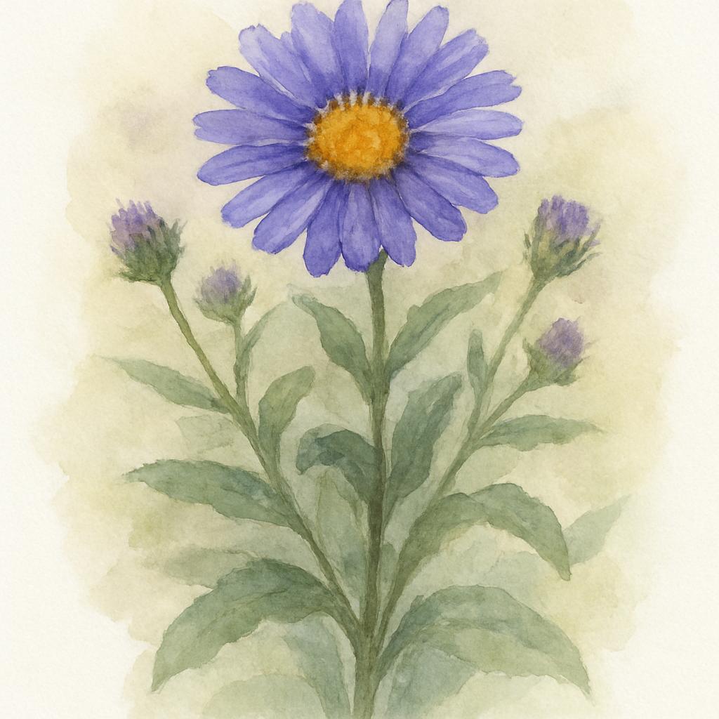 Aster amellus King George