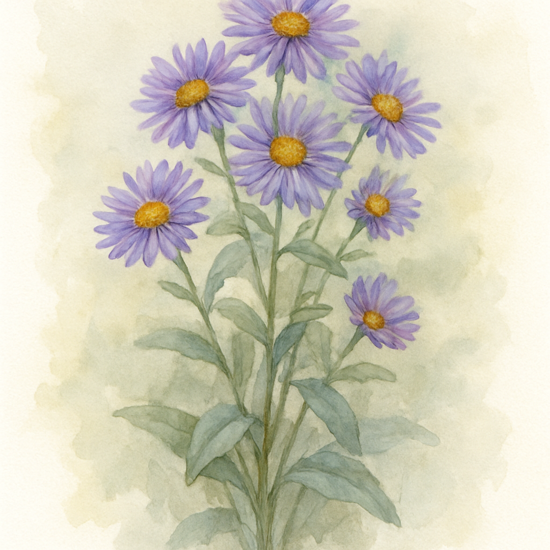 Aster amellus 'Veilchenkönigin'