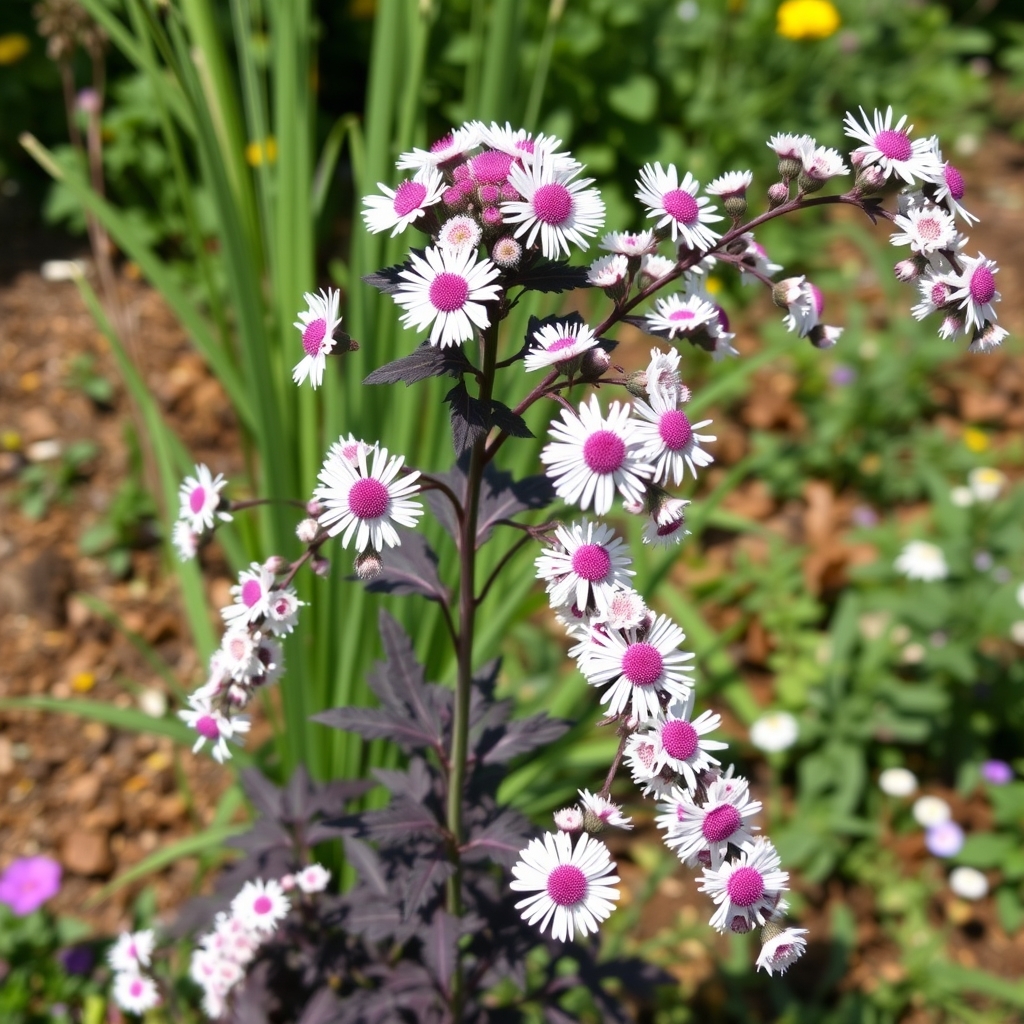 Aster lateriflorus ‘Lady in Black’