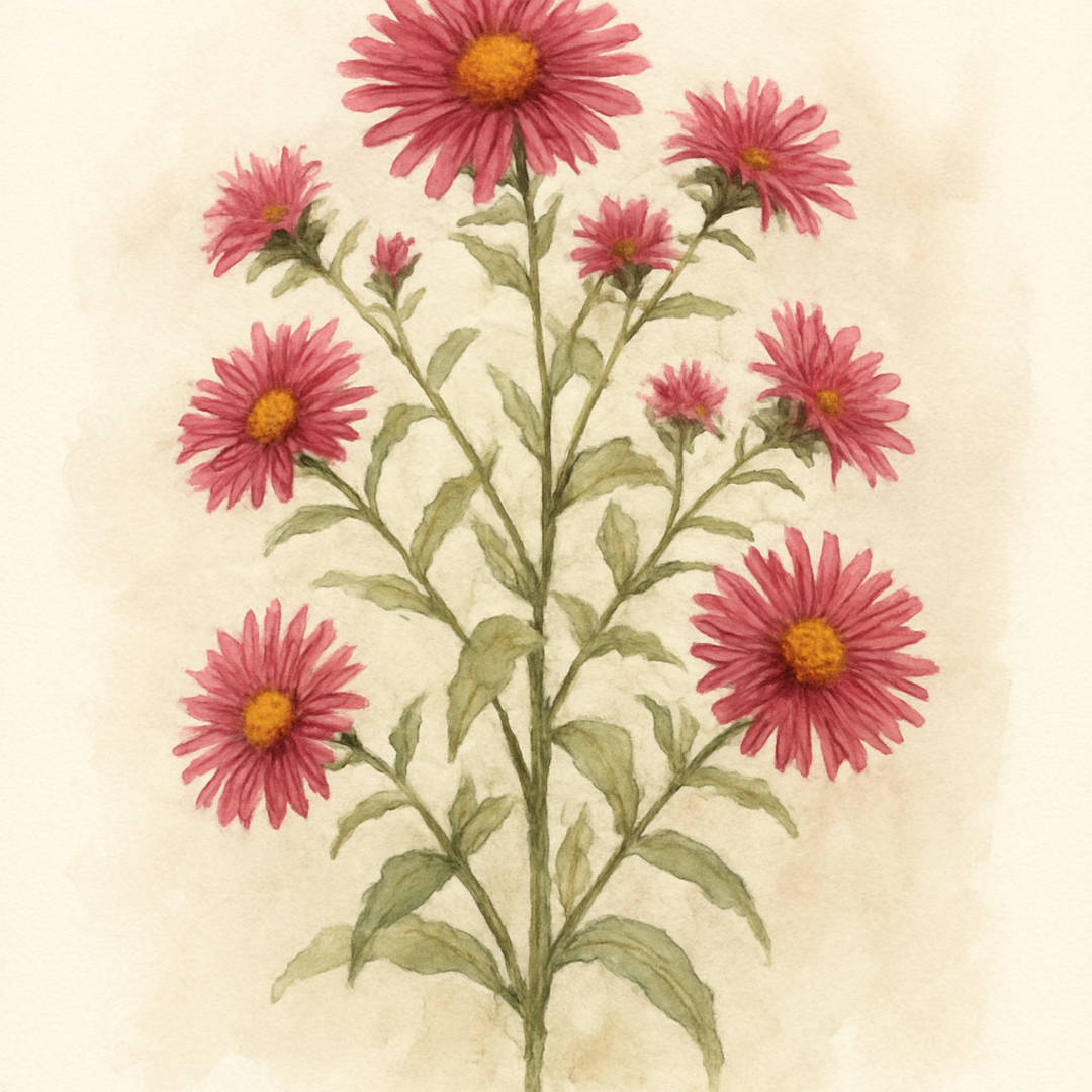 Aster novae a. ‘Rubinschatz’