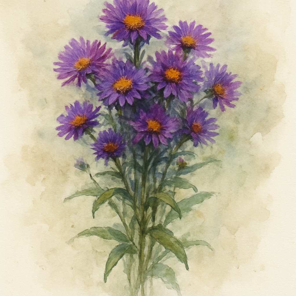 Aster novae angliae ‘Barr’s Purple’