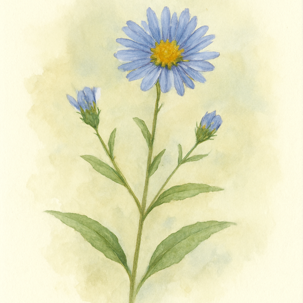Aster Novi Belgii Lady in Blue