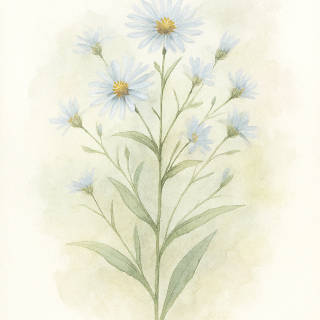 Aster novi belgii ‘Porzellan’