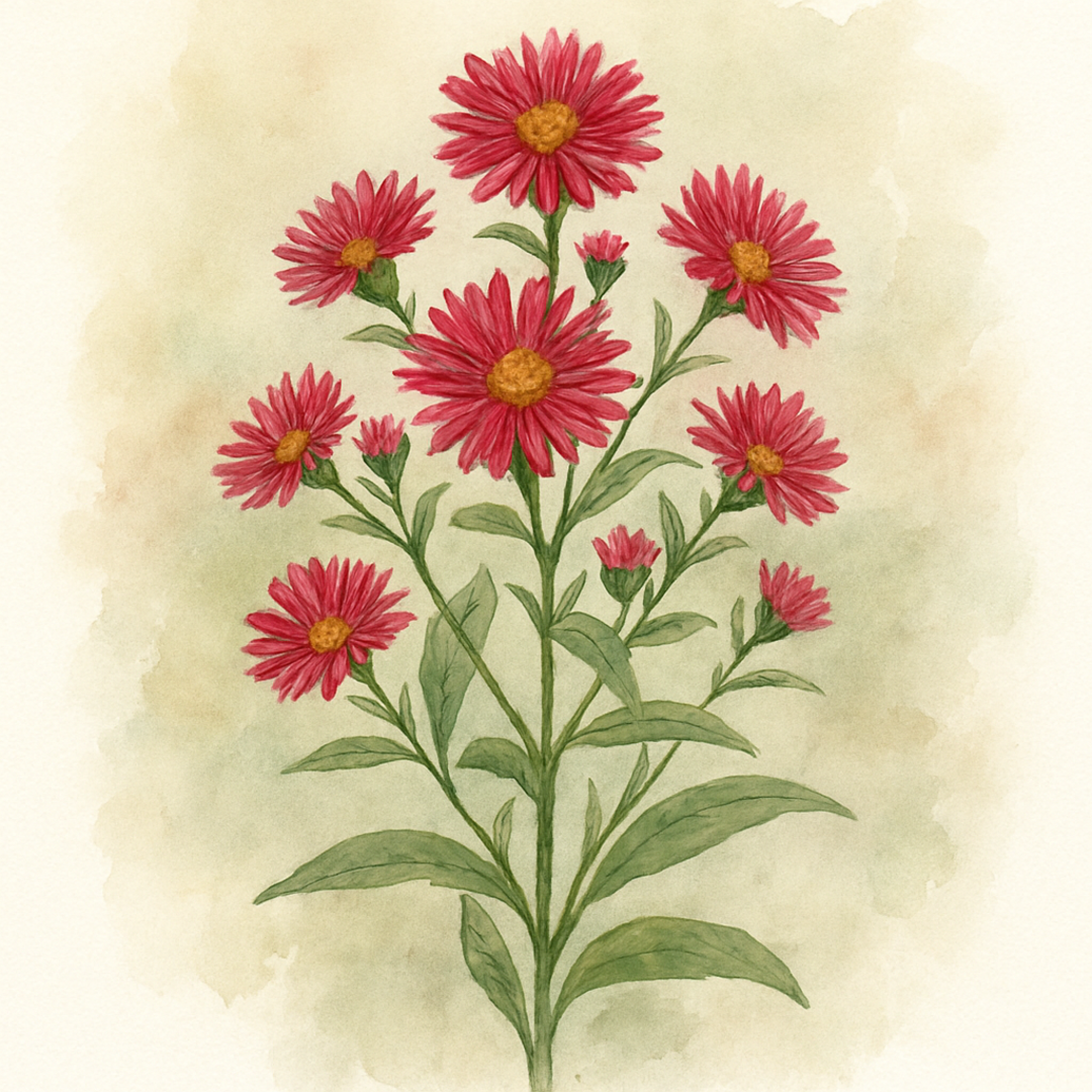 Aster novi belgii ‘Royal Ruby’