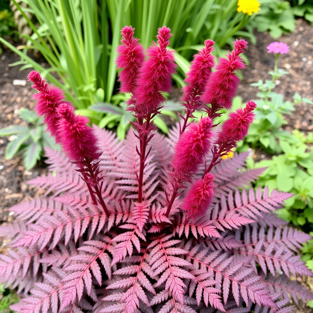 Astilbe ‘Younique Ruby Red’ (Versrubyred) (Younique Series)