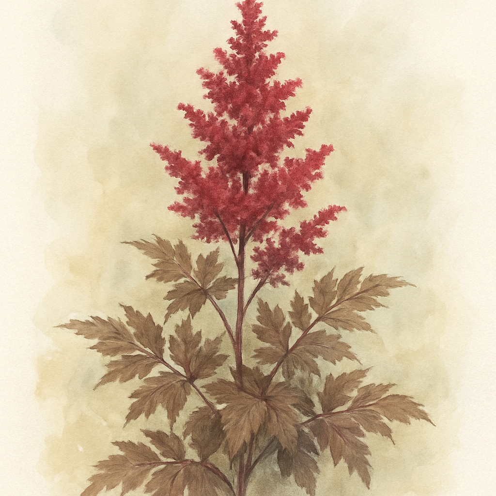 Astilbe Chocolate Cherry