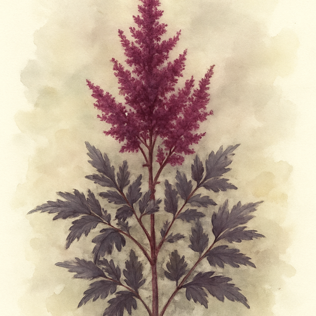 Astilbe 'Dark Side of The Moon'