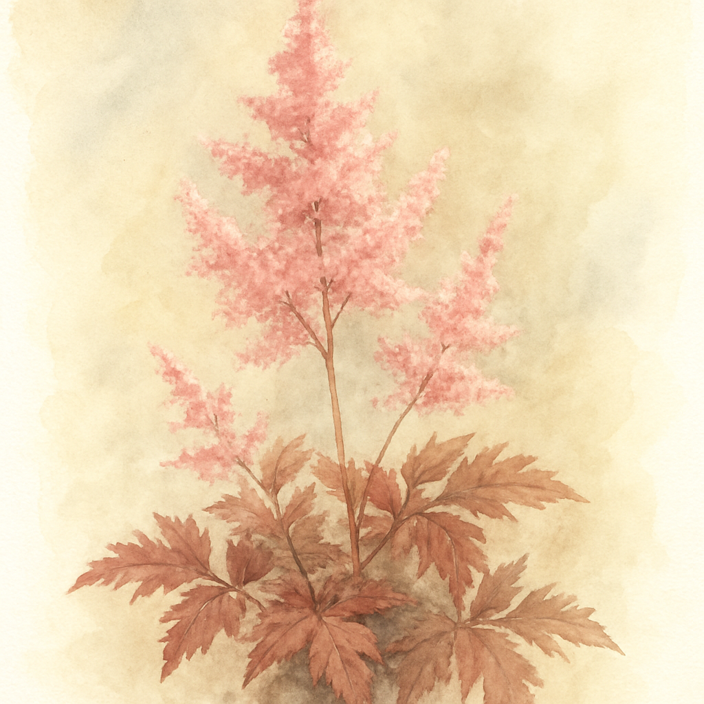Astilbe 'Hennie Graafland' (_simplicifolia_ hybrid)