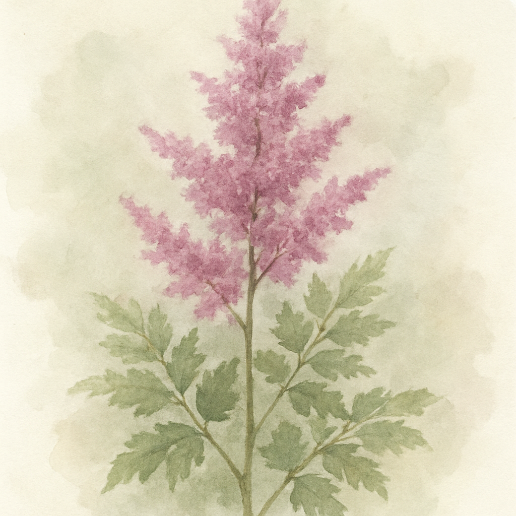 Astilbe mauve (False Goats Beard)