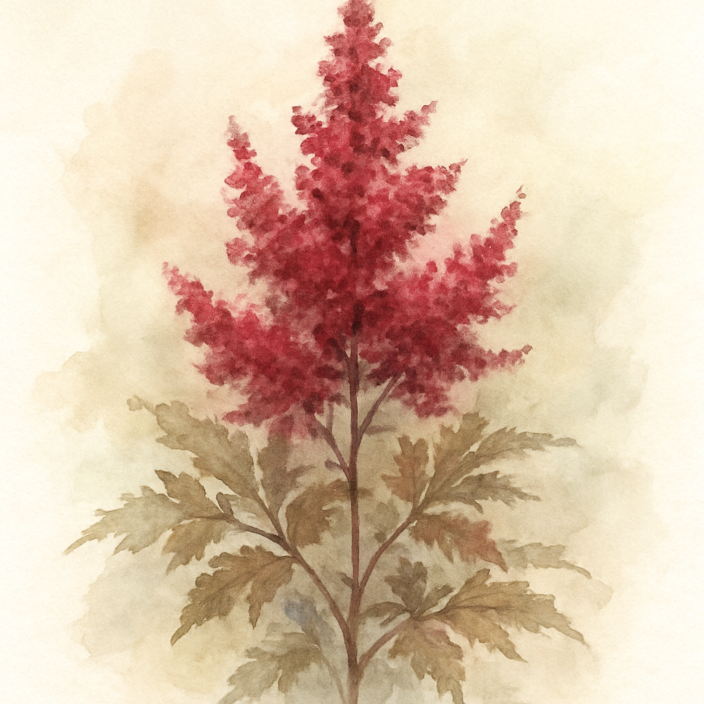 Astilbe Visions in Red