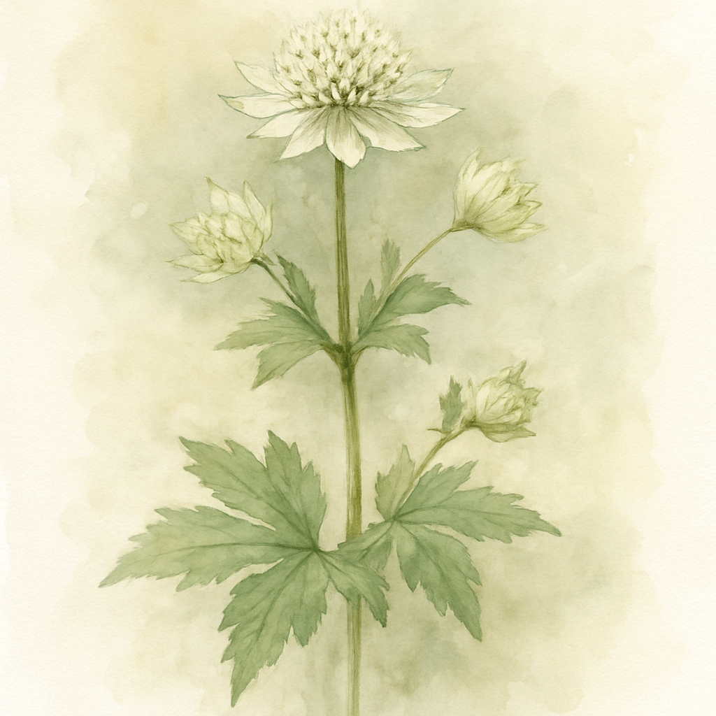Astrantia Alba
