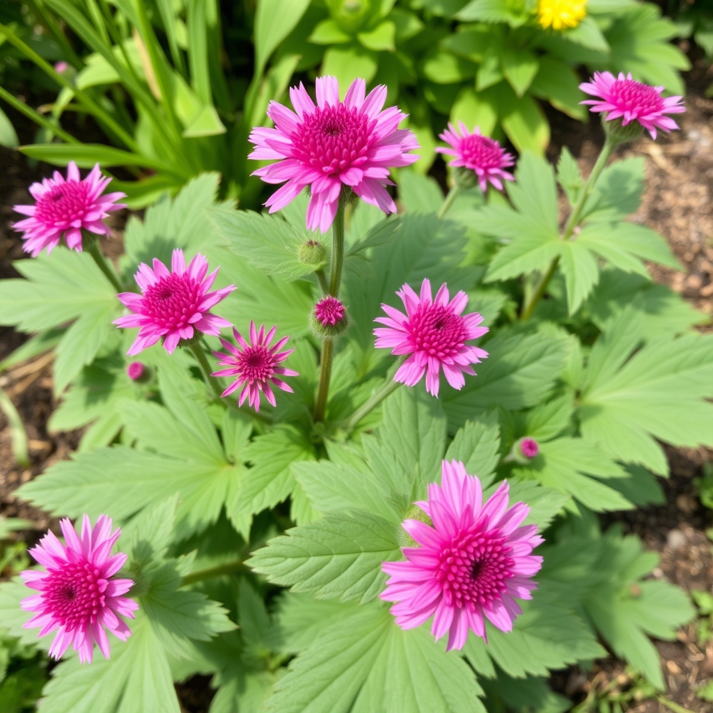 Astrantia 'Button Cerise'