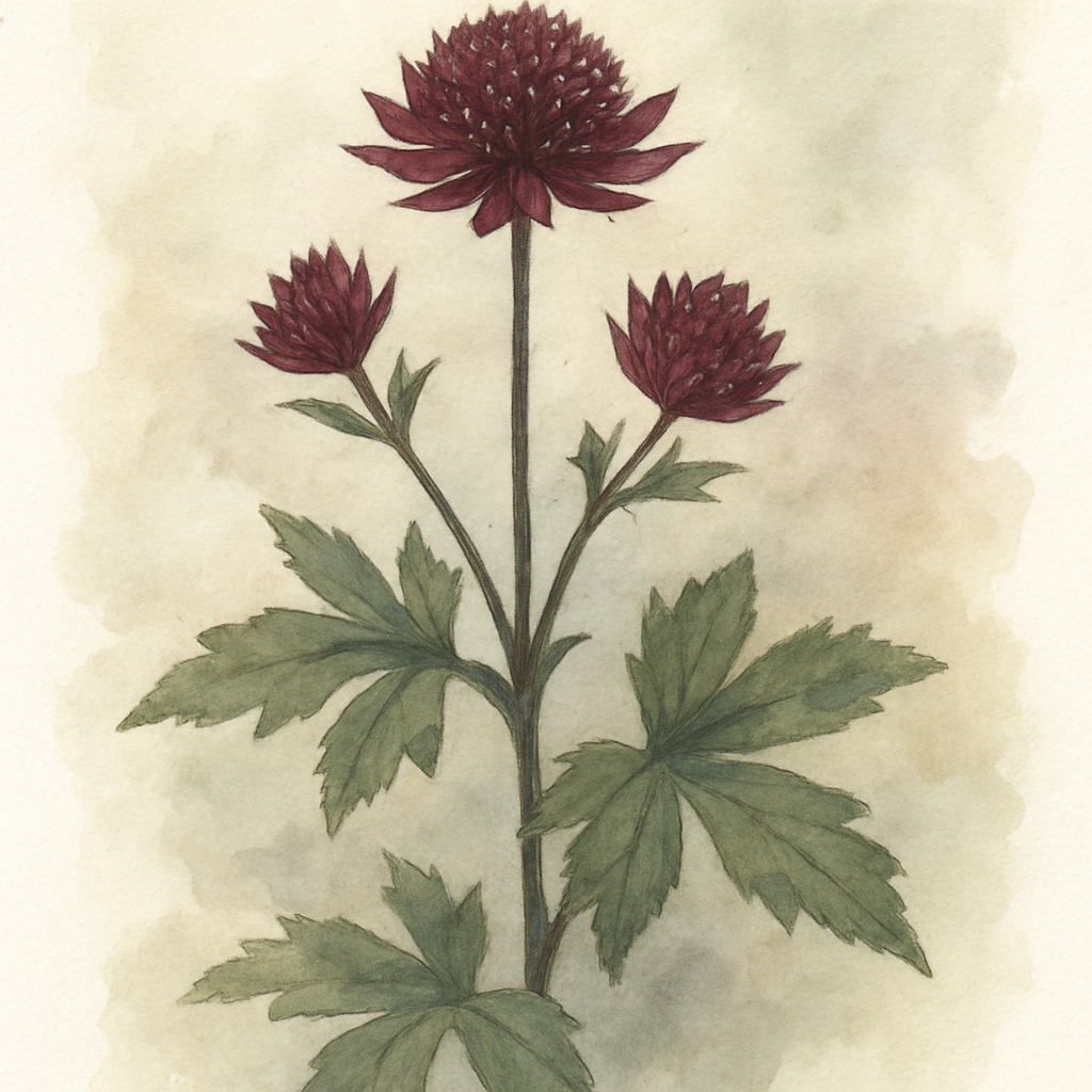Astrantia Claret