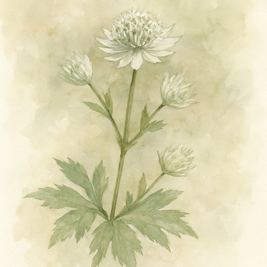 Astrantia major ‘Sparkling Stars Diamond’