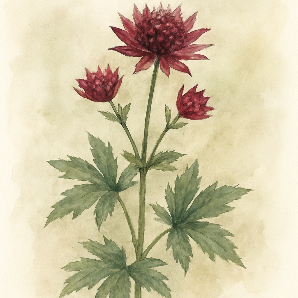 Astrantia Rubra