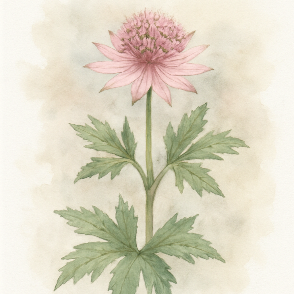 Astrantia Sparkling Stars Pink