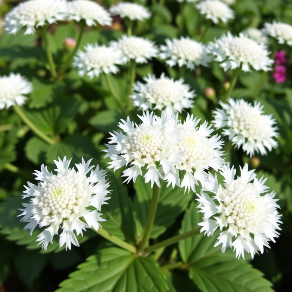 Astrantia Sparkling Stars White