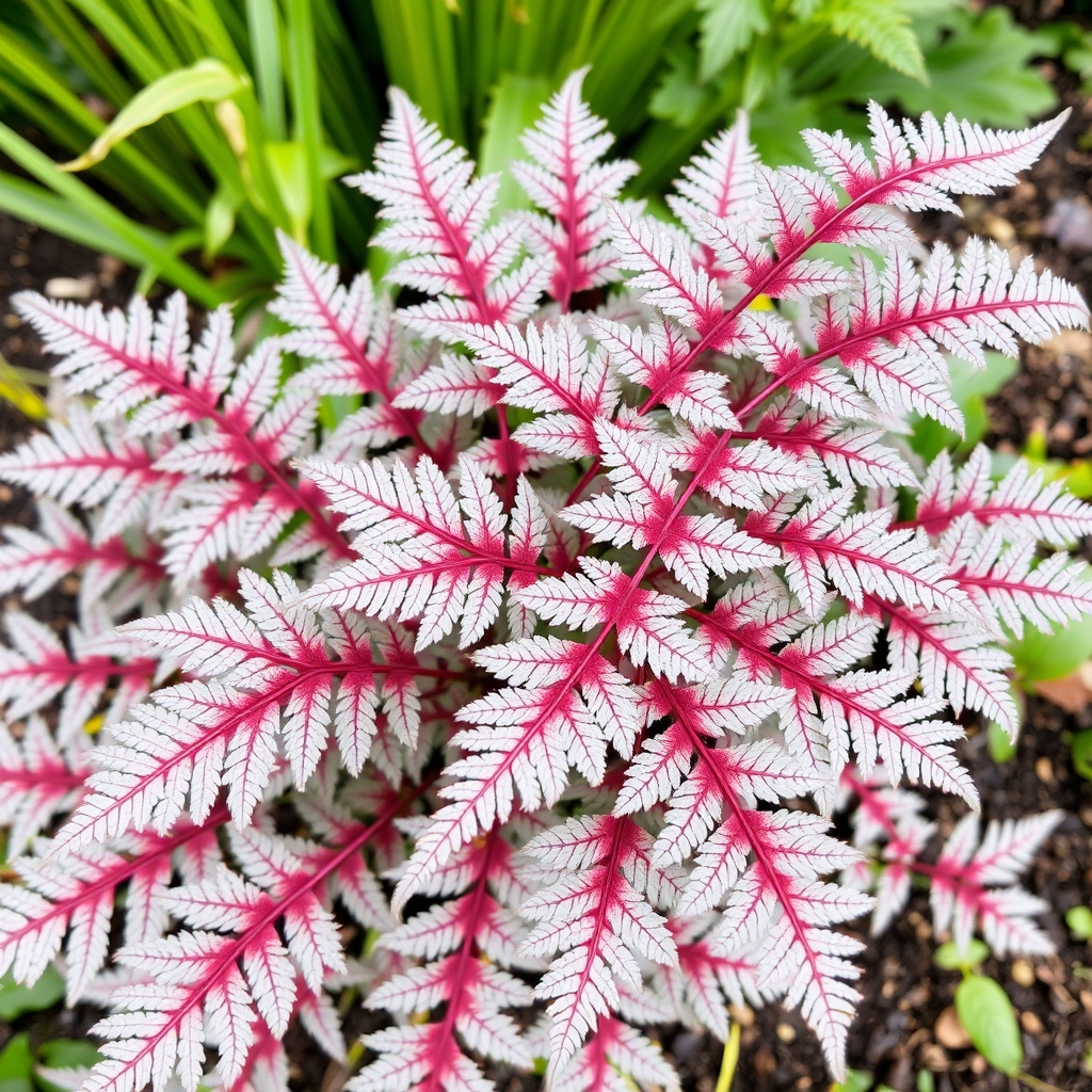 Athyrium nipponicum 'Red Beauty'