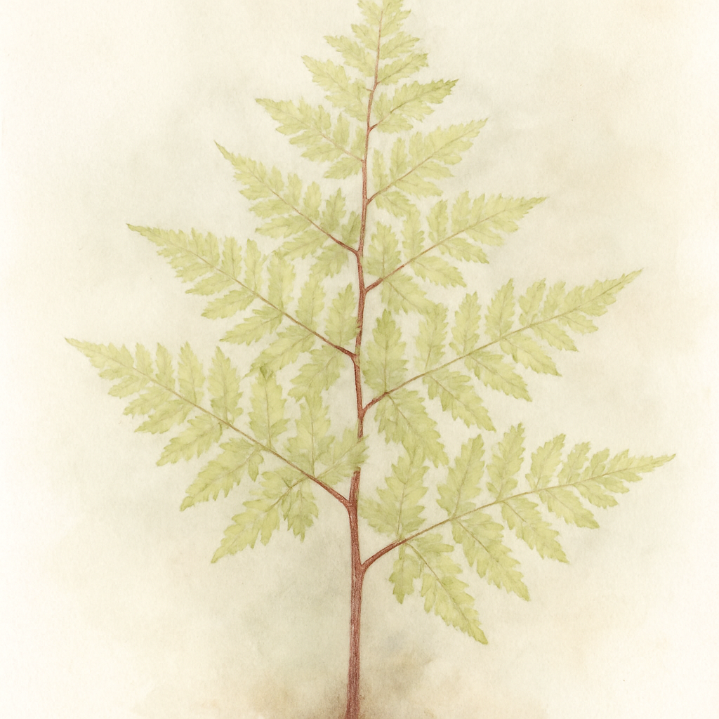 Athyrium otophorum var. okanum