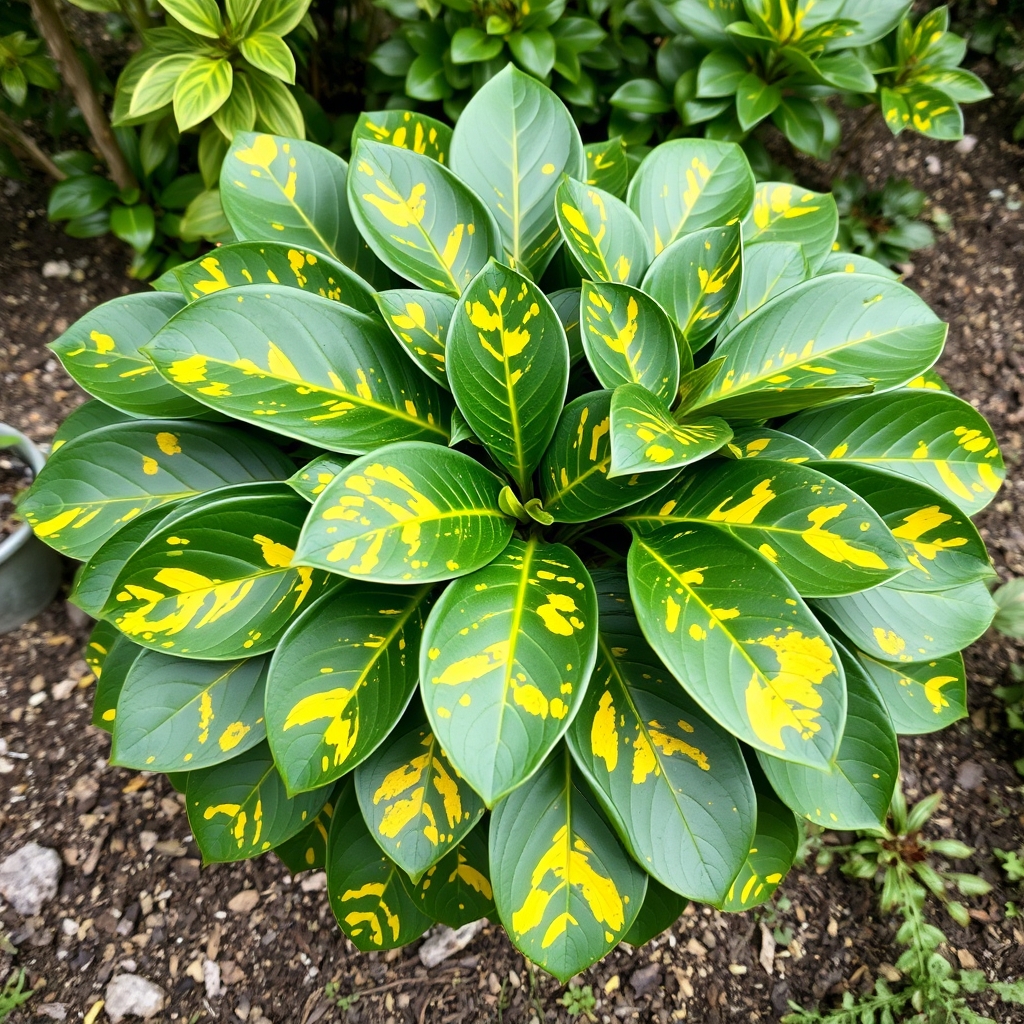 Aucuba japonica ‘Crotonifolia’