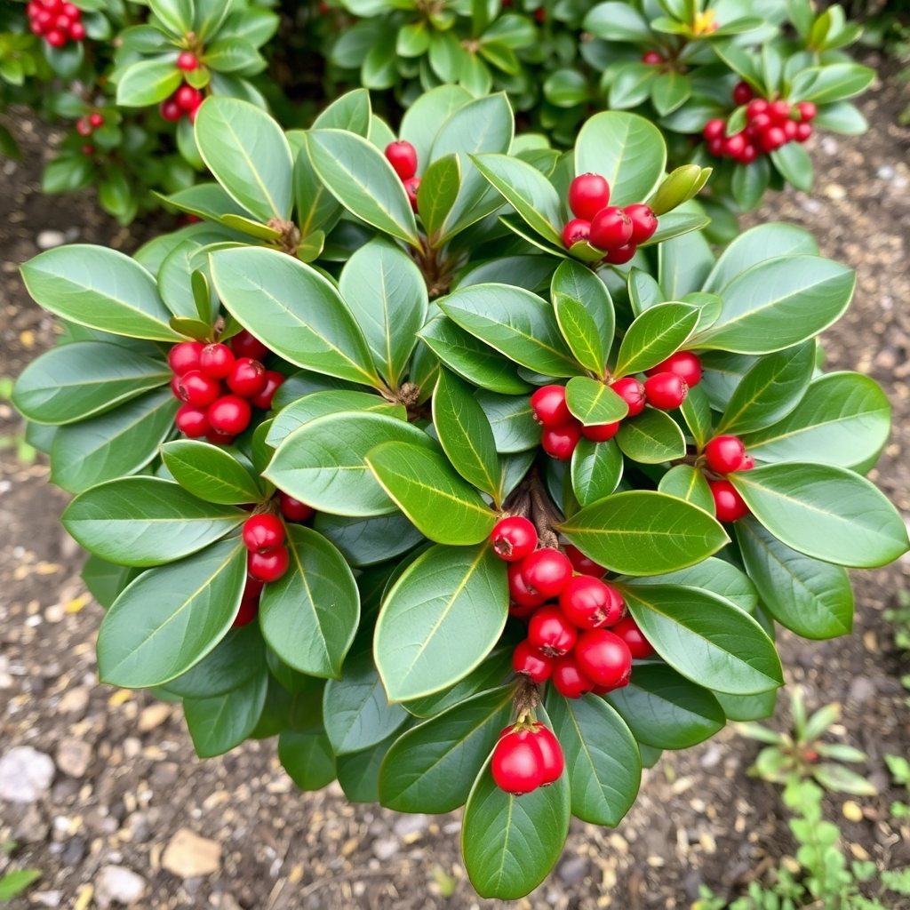 Aucuba japonica ‘Rozannie’