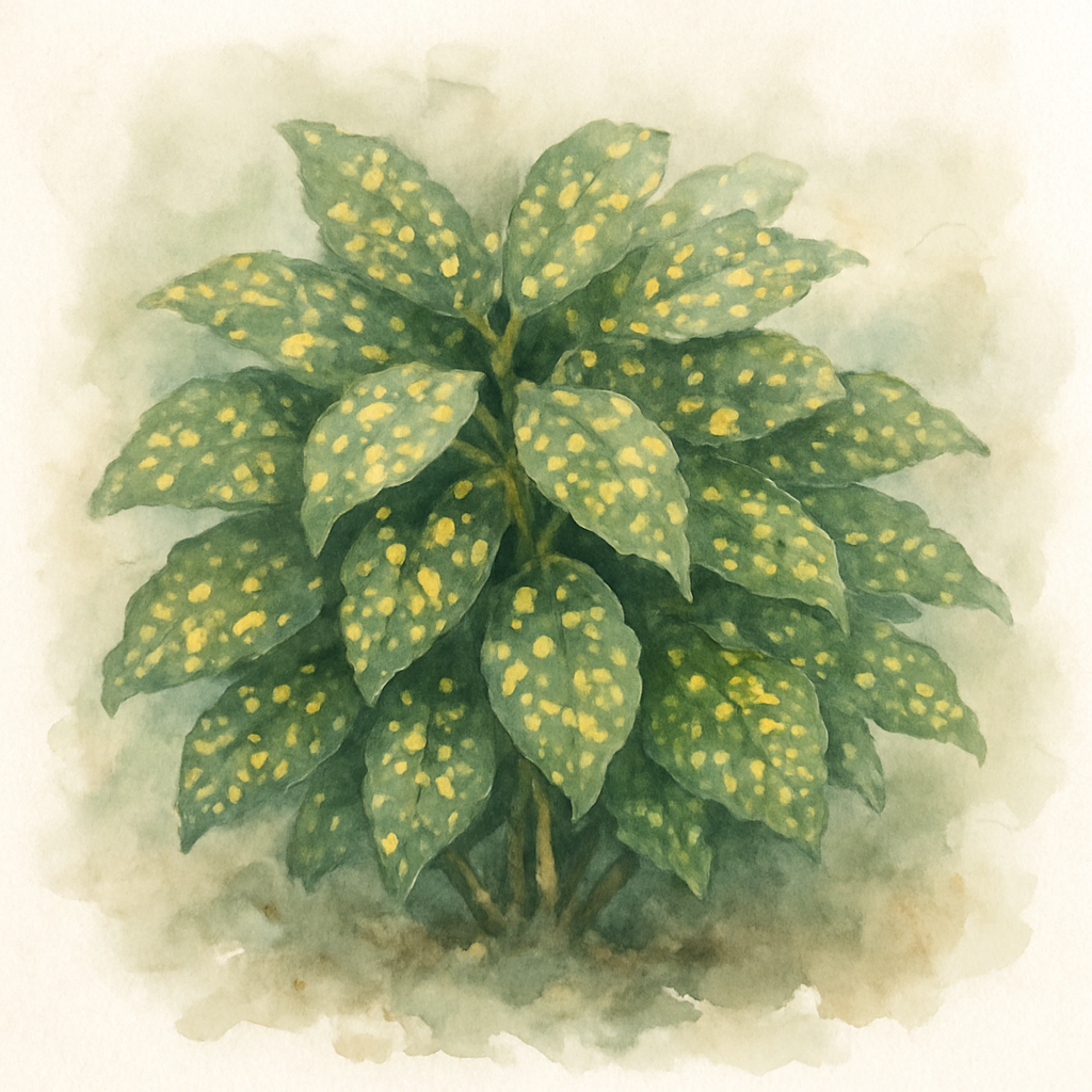 Aucuba japonica ‘Crotonifolia’